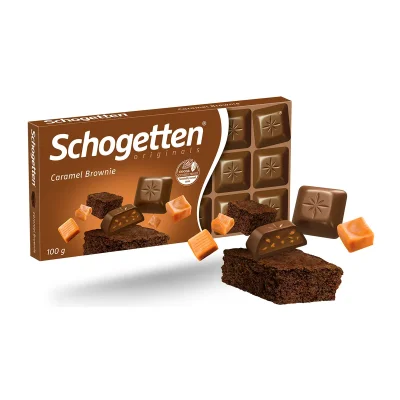 Schogetten Caramel Brownie 100g