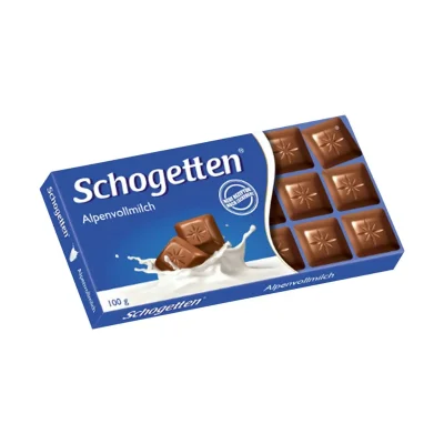 Çokollate me qumesht Schogetten 100gr