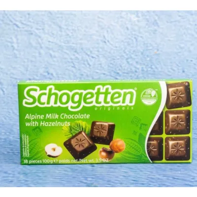 Schogetten milk hazelnuts 100gr