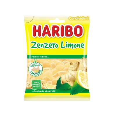 Haribo 150g Ginger & Lemon Intense Flavor