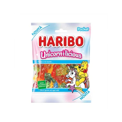 Haribo 80gr Unicorn-i-licious