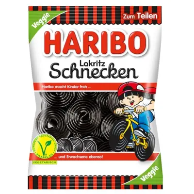 Licorice Snails 175g