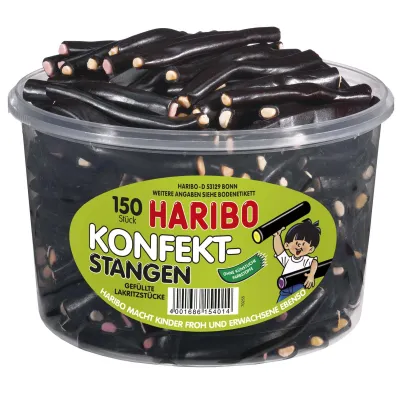Haribo Konfekt Stangen 150pcs