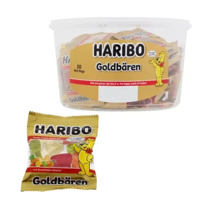 Goldbären Minis 50x10g Round Box