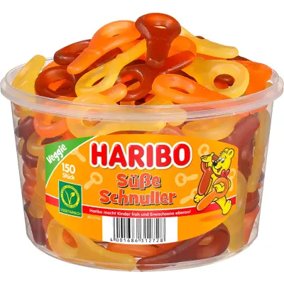 Haribo Süsse Schnuller-Veggie150pcs