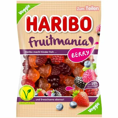 Haribo Fruitmania Berry-Veggie 160g