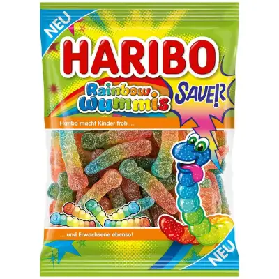 Haribo Rainbow Wummis Sauer 160g