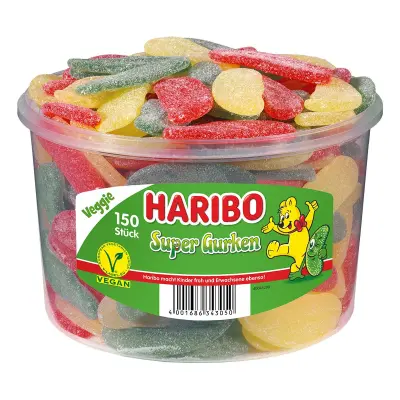 Haribo Super Gurken-Veggie 150pcs