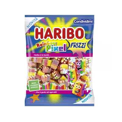 Haribo 160gr Rainbow Pixel Frizzi