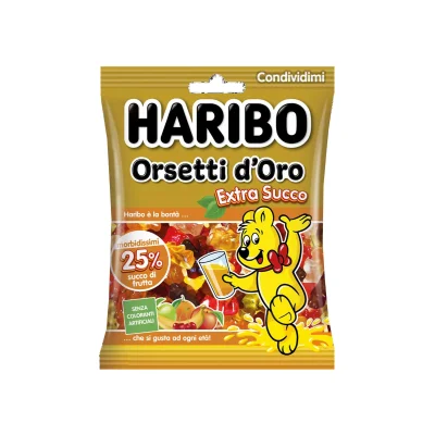 Haribo 150gr Golden Bears Extra Juice