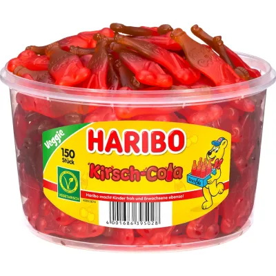 Haribo Kirsch Cola-Veggie 150pcs