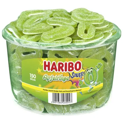 Sour Apple Rings 1200g