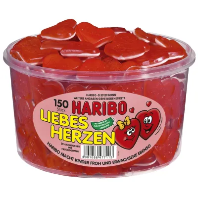 Love Hearts 150 Pieces 1200g