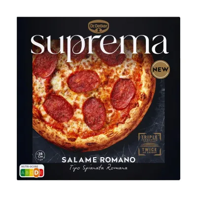 Suprema Salame Romanon Frozen Pizza