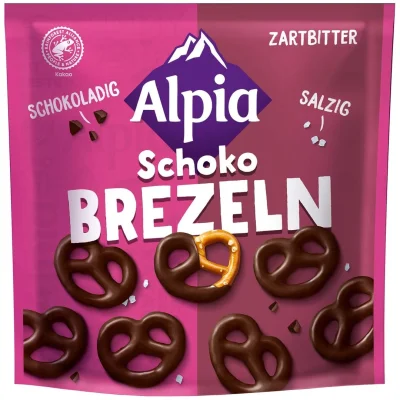 Alpia Chocolate Dark Pretzels