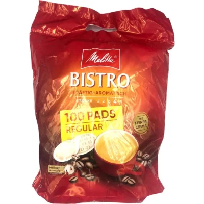 Melitta Bistro Regular Coffee Pods 100 Count