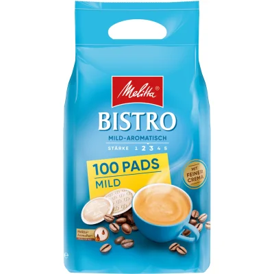 Melitta Bistro Mild Coffee Pods 100 Count