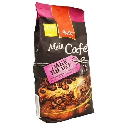 Melitta Mein Café Dark Roast Coffee Beans 1000g