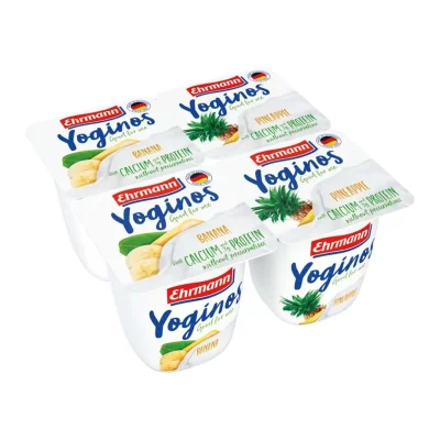 Jogurt Banane dhe Ananas Ehrmann 100gr