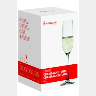 Spiegelau Salute Champagne Flute - Set of 4