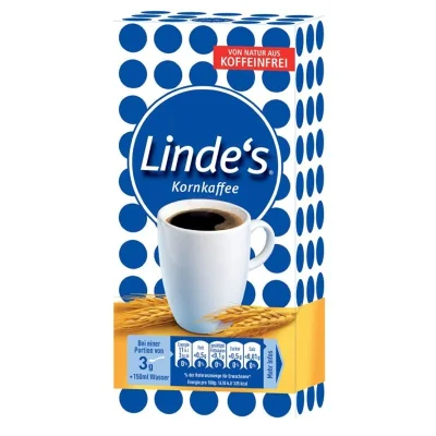 Linde's Insoluble Grain Coffee with Chicory 500g 10 pack