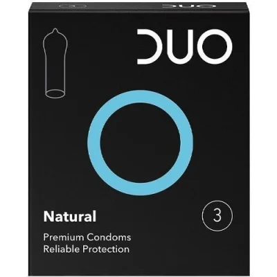 DUO CONDOMS 3pcs REGULAR
