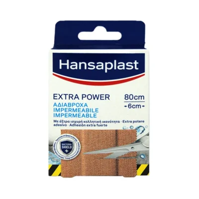 HANSAPLAST bandages extra power water resistant 80cm x 6cm