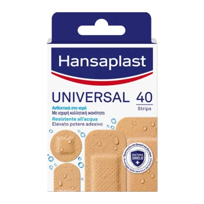 Hansaplast CLASSIC BAND-AID 4 SIZES 40 PCS. HANSAPLAST 45907