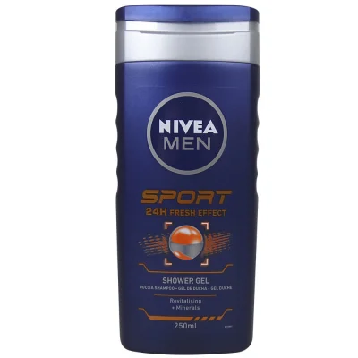 Nivea shower gel 250 ml. Men sport revitalizsing.
