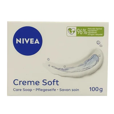 Nivea bar soap 100 gr. Cream Soft.