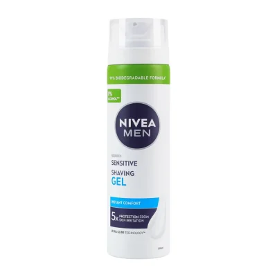 NIVEA Żel do Golenia Łagodny Biały 200ml