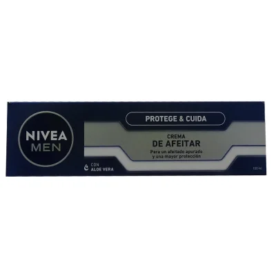 Nivea shaving cream 100 ml. Protect & Care.