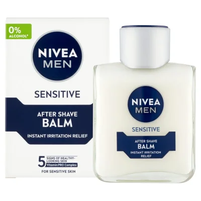 NIVEA AFTERSHAVE BALM 100ML WHITESENSITIVE! 1967