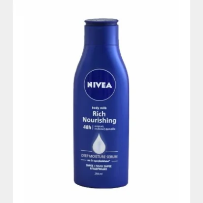 NIVEA BODY MILK RICH NOURISHING DRY SPREADS250ml