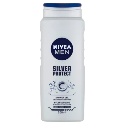 NIVEA Shower Gel Men Silver Protect 500ml