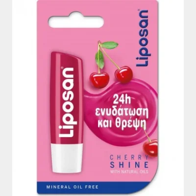LIPOSAN LIP BALM CHERRY SHINE 4.8gr
