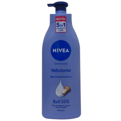 Nivea body milk 500 ml. Silky shea butter dry skin 5 in 1.