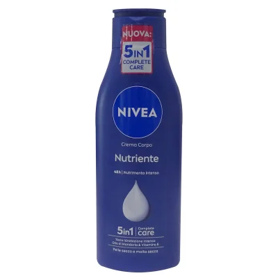 Nivea body milk 250 ml. Nutritive 5 in 1 very dry skin.