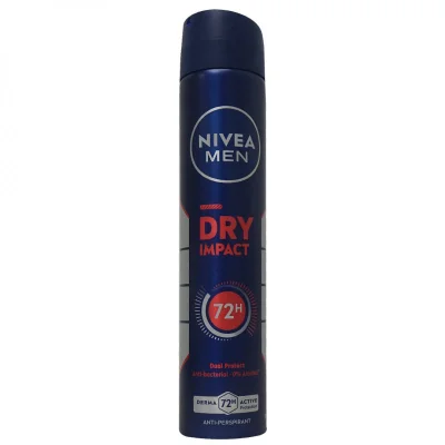 Nivea deodorant spray 200 ml. Men Dry Impact.