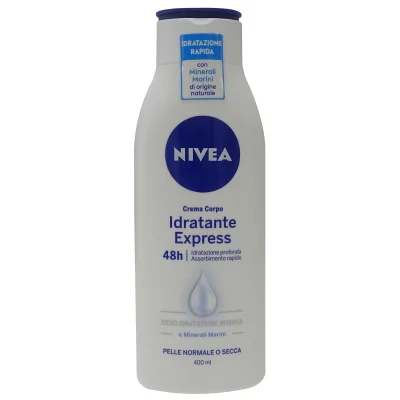 Nivea body milk 400 ml. Express moisturizer normal & dry skin.