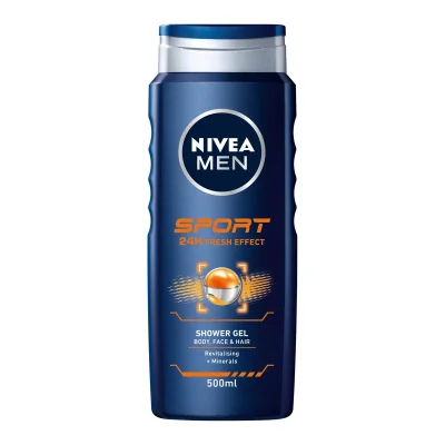 NIVEA Shower Gel Men's Sport 500ml