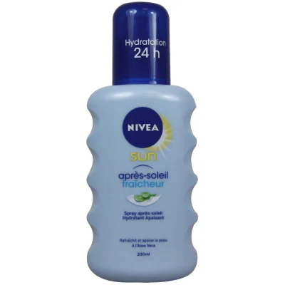 Nivea Sun after sun spray 200 ml. Extreme freshness.