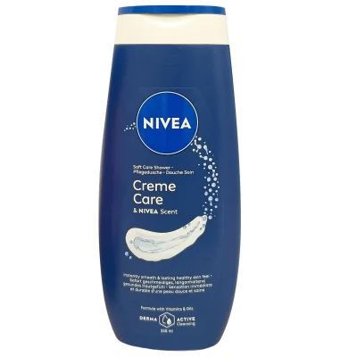 Nivea shower gel 250 ml. Creme care.