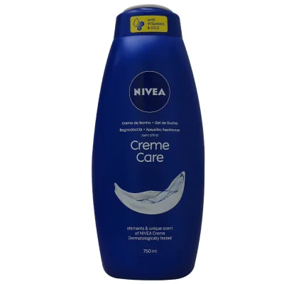 Nivea shower gel 750 ml. Creme Care.