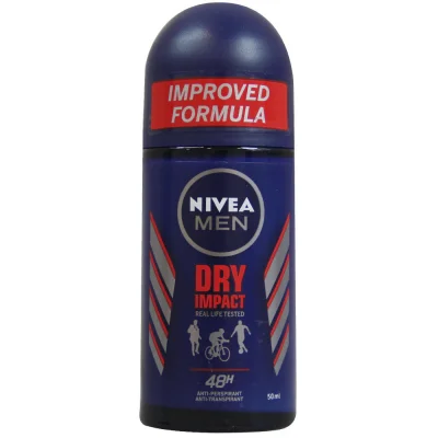 Nivea deodorant roll-on 50 ml. Men dry impact.