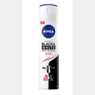 Nivea Deodorant B&W Clear Spray 150 ml