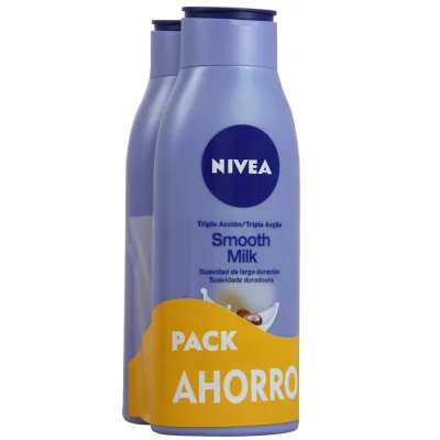 Nivea cream 2X400 ml. Smooth Milk.