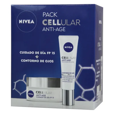 Nivea pack Cellular anti-age moisturizing cream day 50 ml. + Eye contour cream 15 ml.