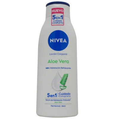 Nivea body milk 400 ml. Aloe vera normal-dry skin.