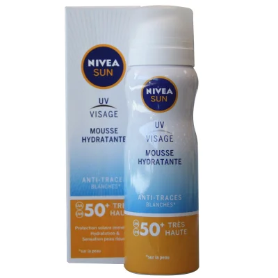 Nivea Sun solar mousse 200 ml. Protection 50 moisturizing.